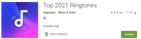 Top 2021 ringtones