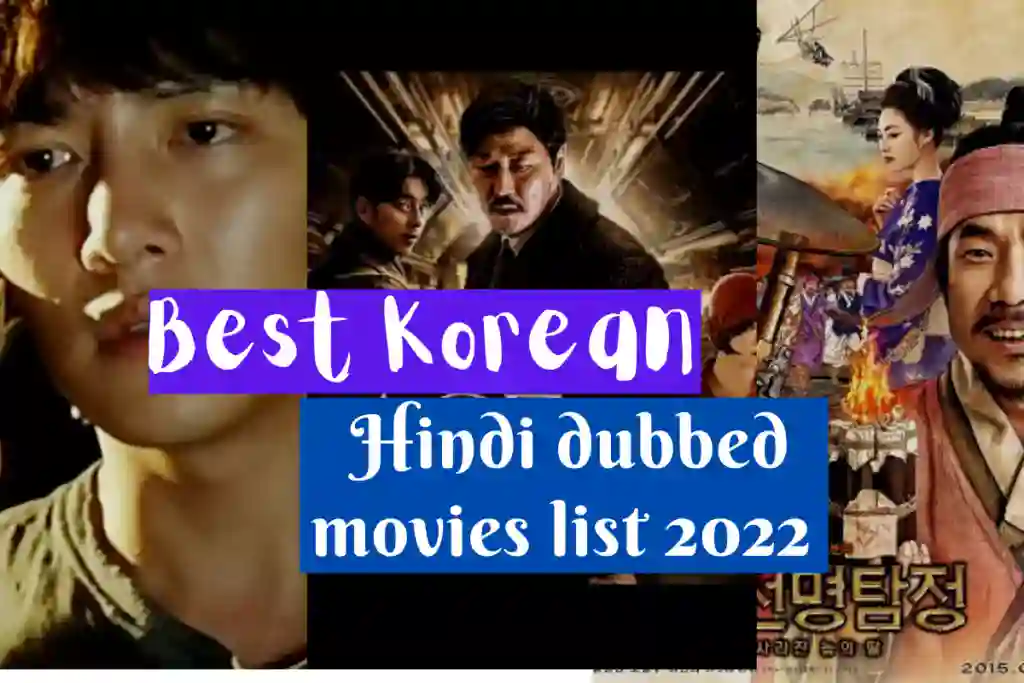 Best Korean hindi dubbed movies list 2022