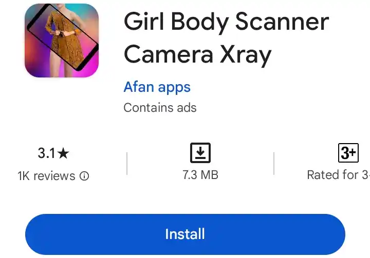 Body Scanner Xray Camera