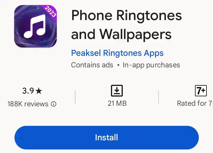ringtone download karne wala app 2023